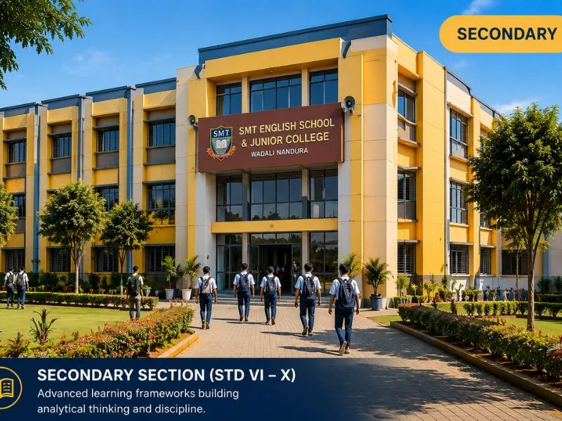 Secondary Section (Std VI – X)